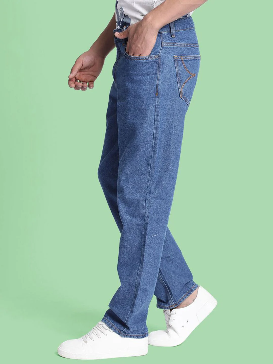 Bene Kleed Men Straight Fit Jeans - Image 3