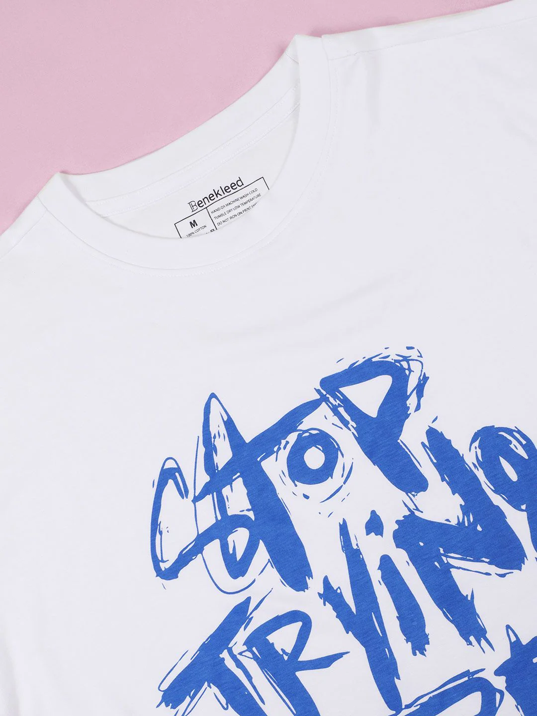 Bene Kleed Men Typography Printed T-shirt - Image 3