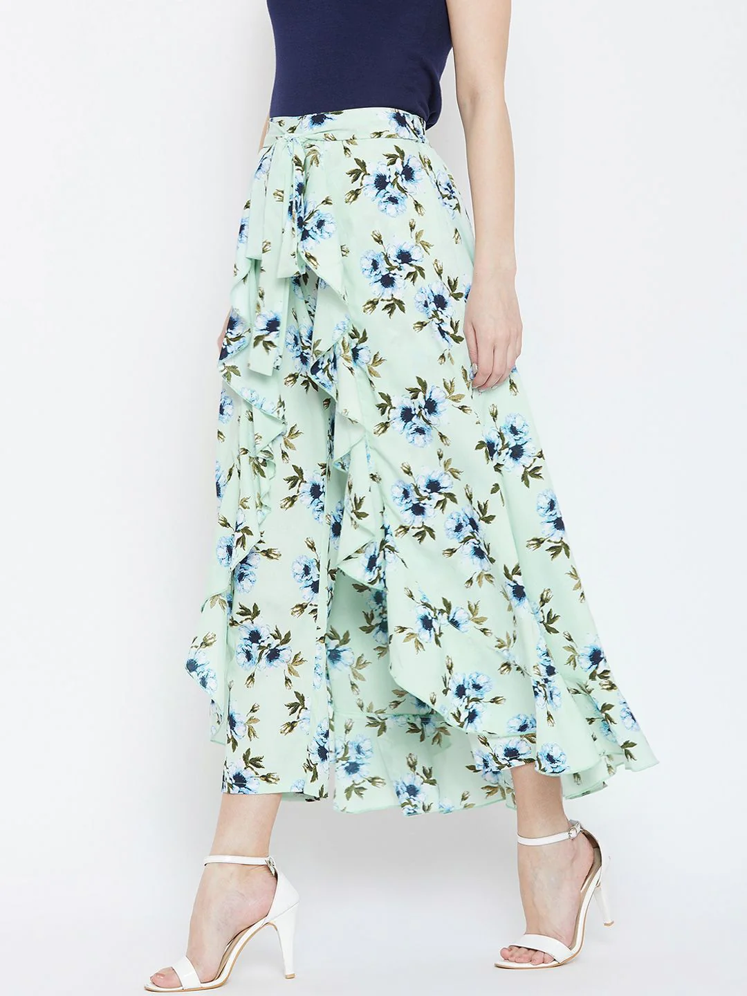Berrylush Layered Drama Pant & Maxi Skirt - Image 2