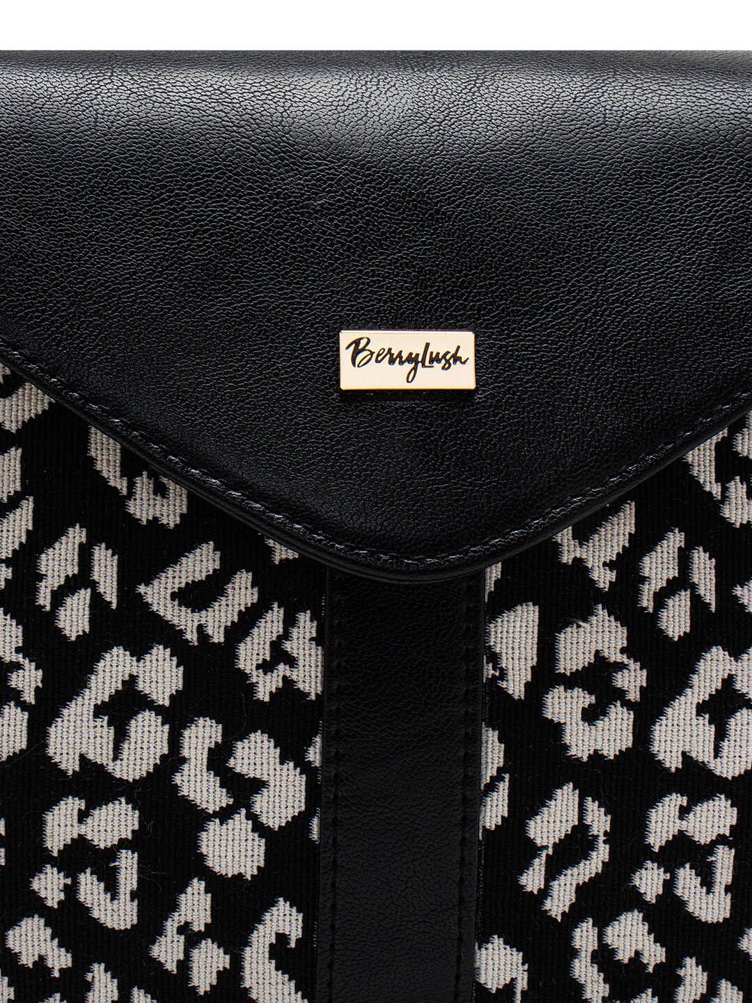 Berrylush White Animal Printed Miniature Sling Bag - Image 6