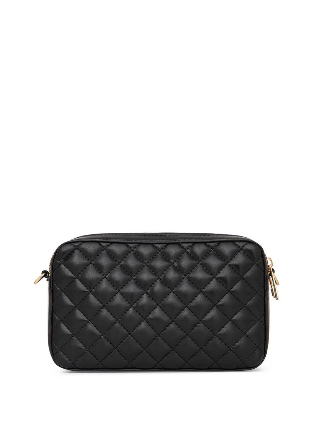 Berrylush Women Solid Baguette Quilted Sling Bag - Image 5
