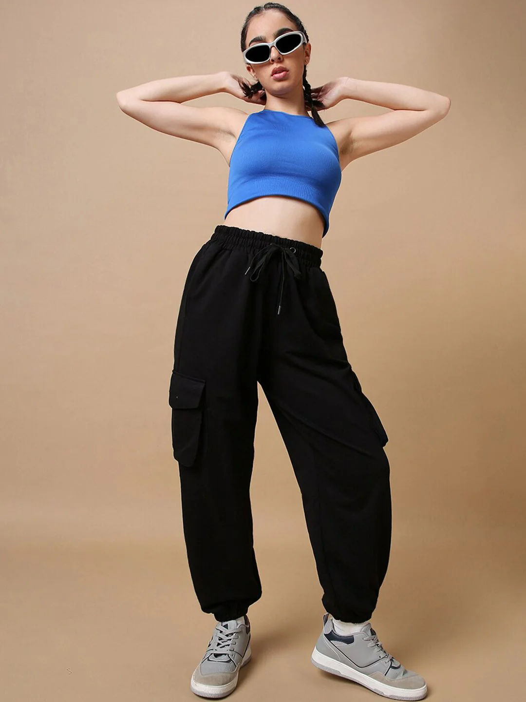Bewakoof Air 1.0 Women Super Loose Fit Cargo Joggers - Image 5