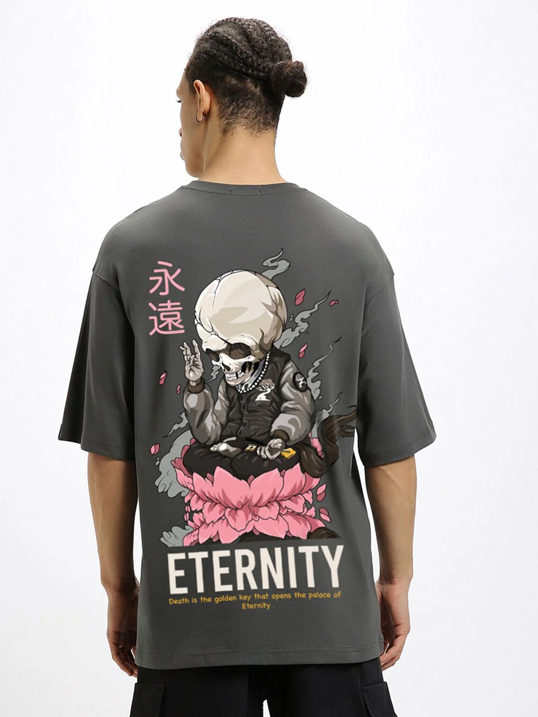Bewakoof Anime Graphic Printed Oversized T-shirt - Image 3
