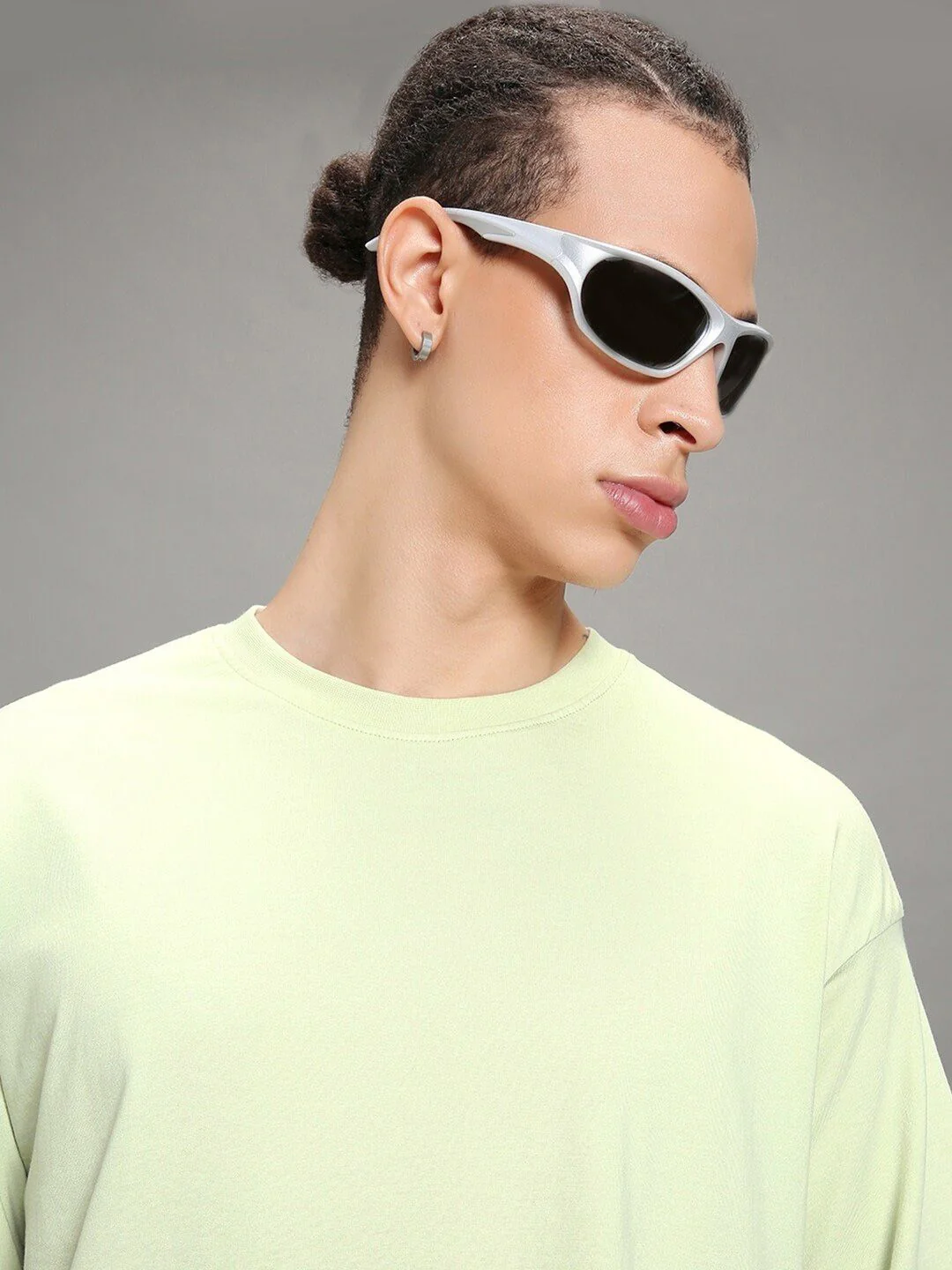 Bewakoof Drop-Shoulder Sleeves Oversized Cotton T-shirt - Image 3