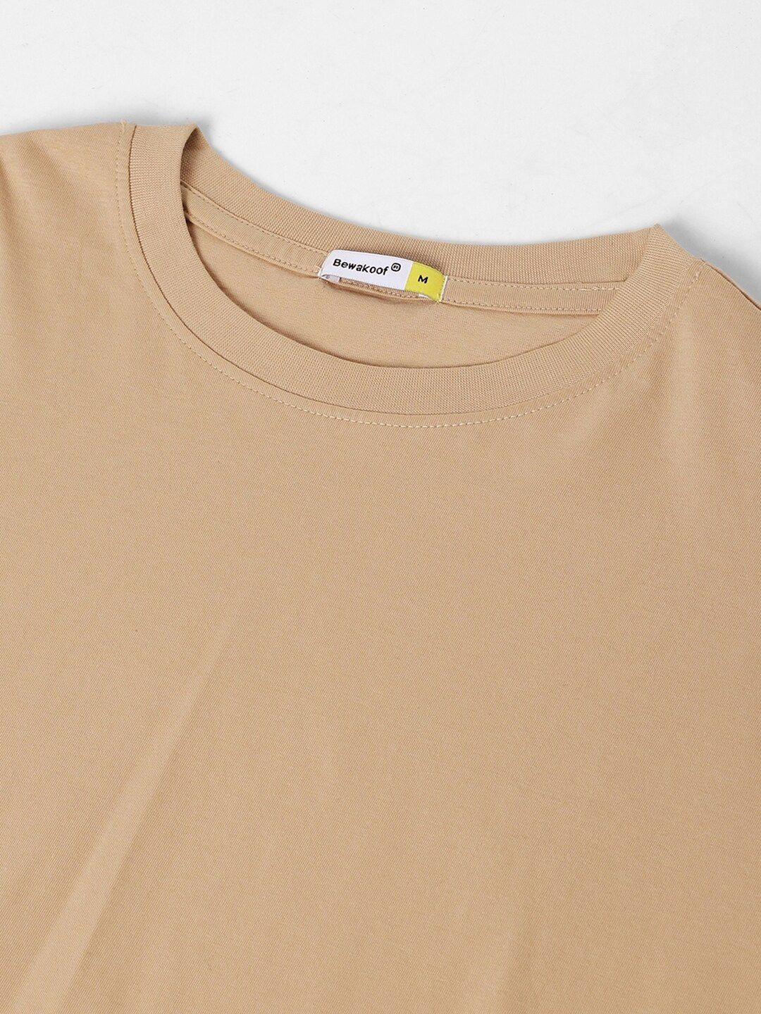 Bewakoof Garfield Printed Drop-Shoulder Sleeves Oversized Pure Cotton T-shirt - Image 6