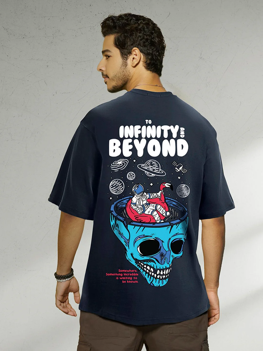 Bewakoof Graphic Printed Oversized Cotton T-shirt - Image 7