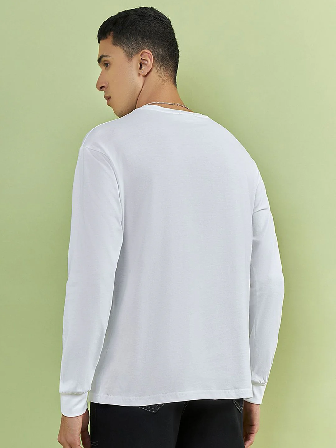 Bewakoof Graphic Printed Round Neck Pure Cotton T-shirt - Image 5