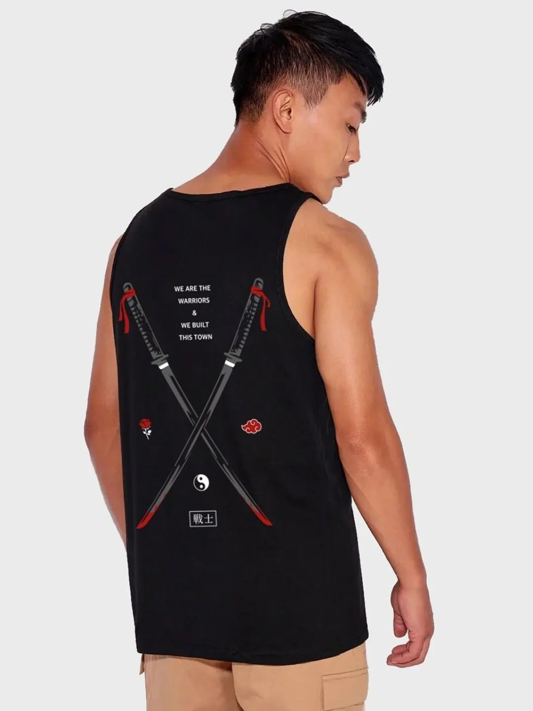 Bewakoof Graphic Printed Sleeveless Cotton T-shirt - Image 3