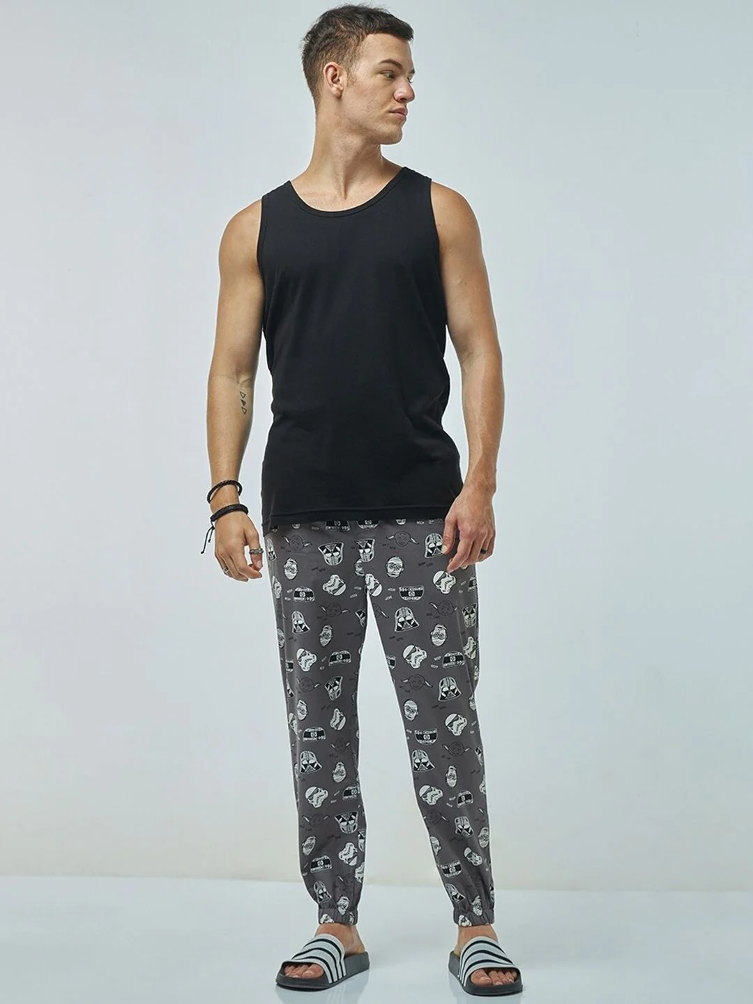 Bewakoof Pure Cotton Printed Joggers - Image 5