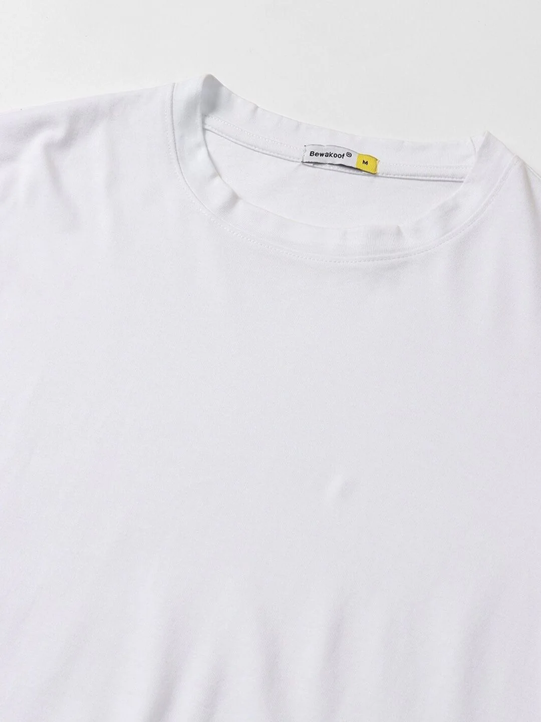 Bewakoof Introvert Printed Drop-Shoulder Sleeves Oversized Cotton T-shirt - Image 4