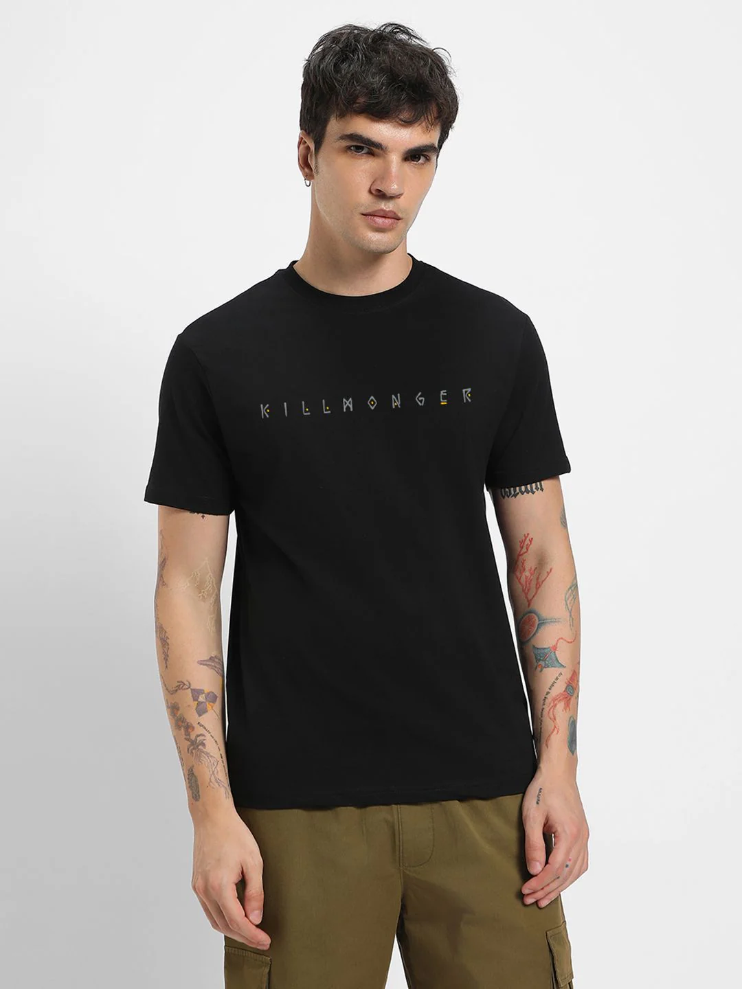 Bewakoof Killmonger Graphic Printed T-Shirt - Image 5