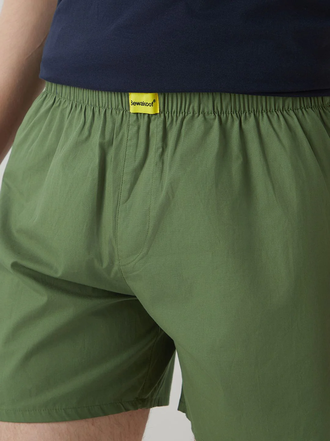 Bewakoof Men Alpha Plain Cotton Boxer 283612 - Image 6