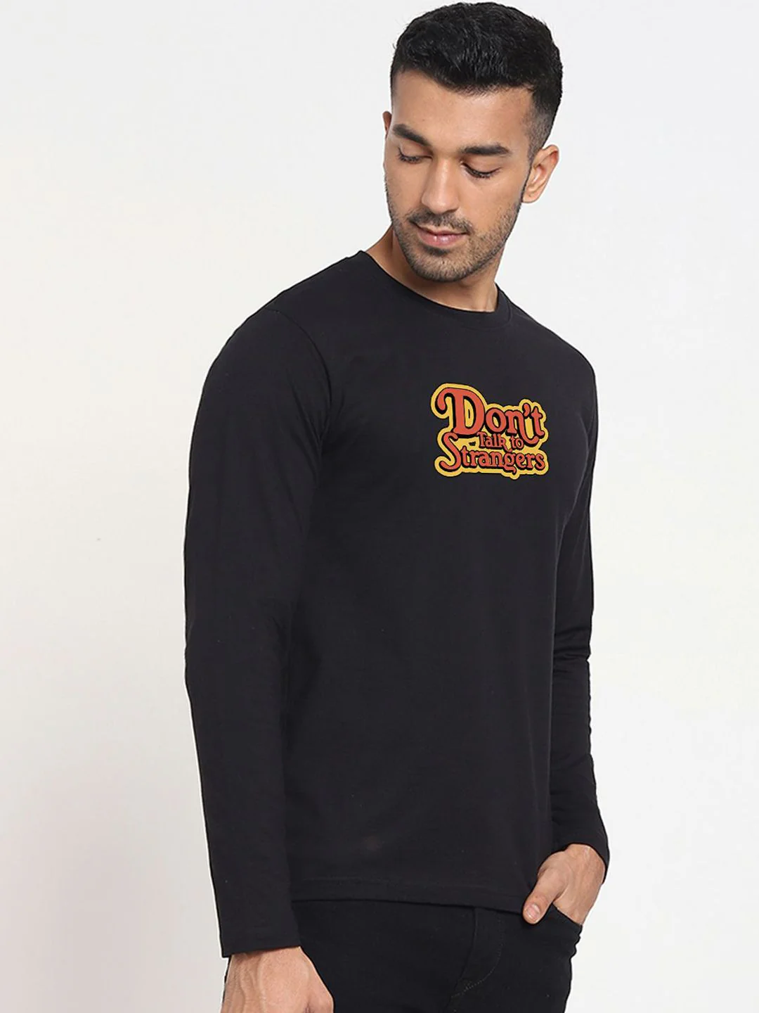 Bewakoof Men Graphic Printed Pure Cotton Casual T-shirt - Image 5
