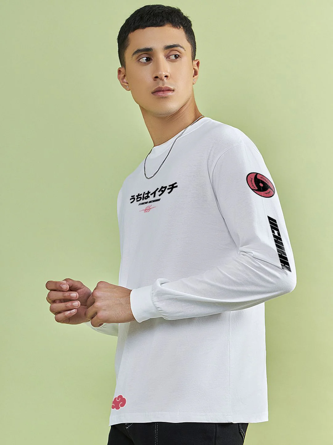Bewakoof Men Graphic Printed Round Neck Pure Cotton Oversized T-Shirt - Image 5