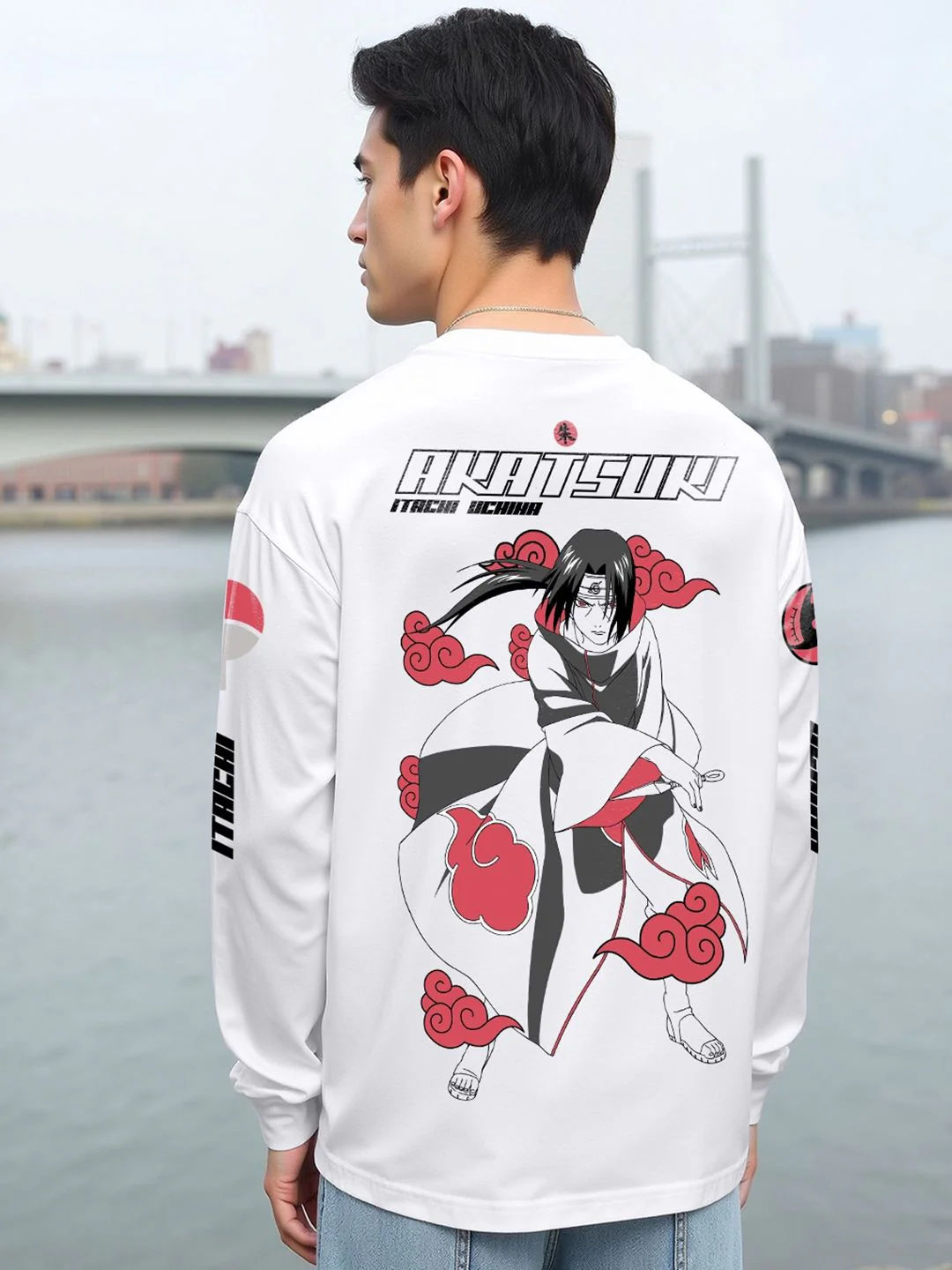 Bewakoof Men Graphic Printed Round Neck Pure Cotton Oversized T-Shirt - Image 6