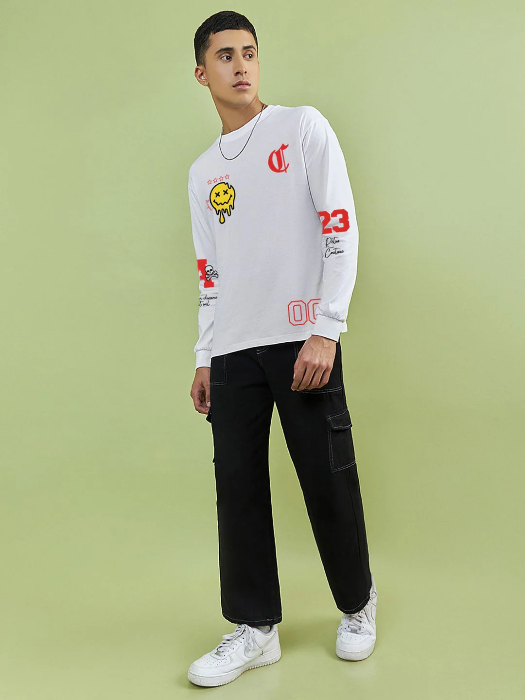 Bewakoof Men Graphic Printed Round Neck Pure Cotton T-Shirt - Image 9