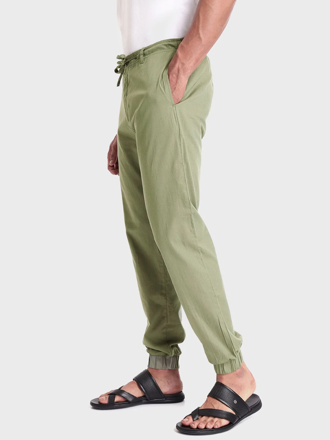 Bewakoof Men Pure Cotton Joggers - Image 2