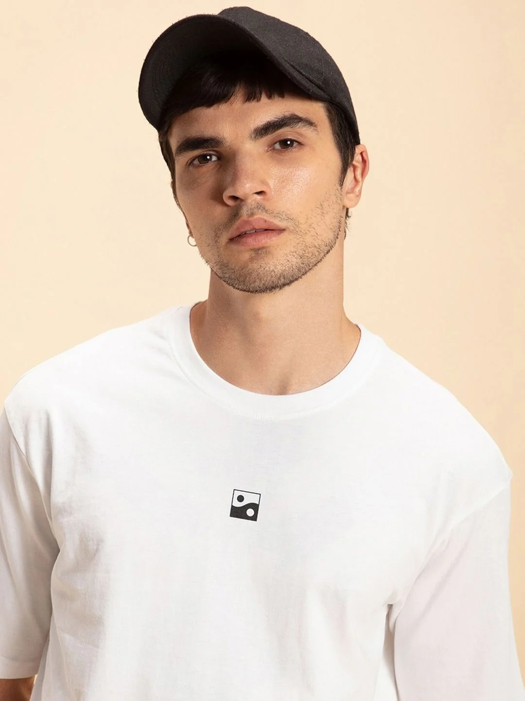 Bewakoof Men Typography Back Printed Oversized T-shirt - Image 9