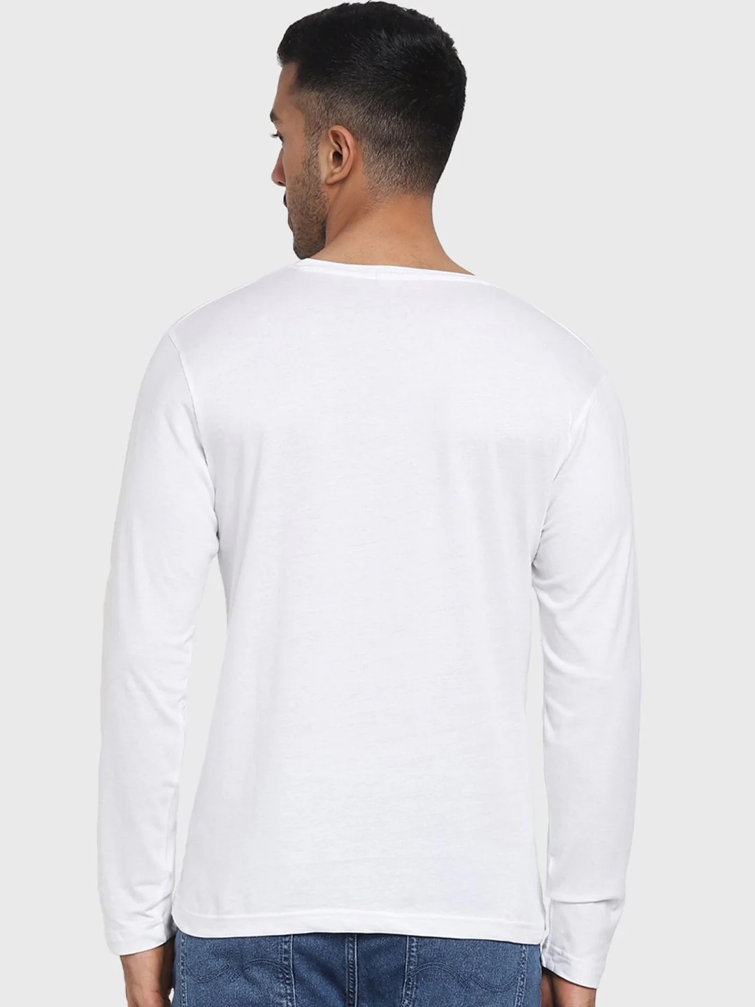 Bewakoof Men Typography Printed Round Neck Regular Fit Pure Cotton T-shirt - Image 5