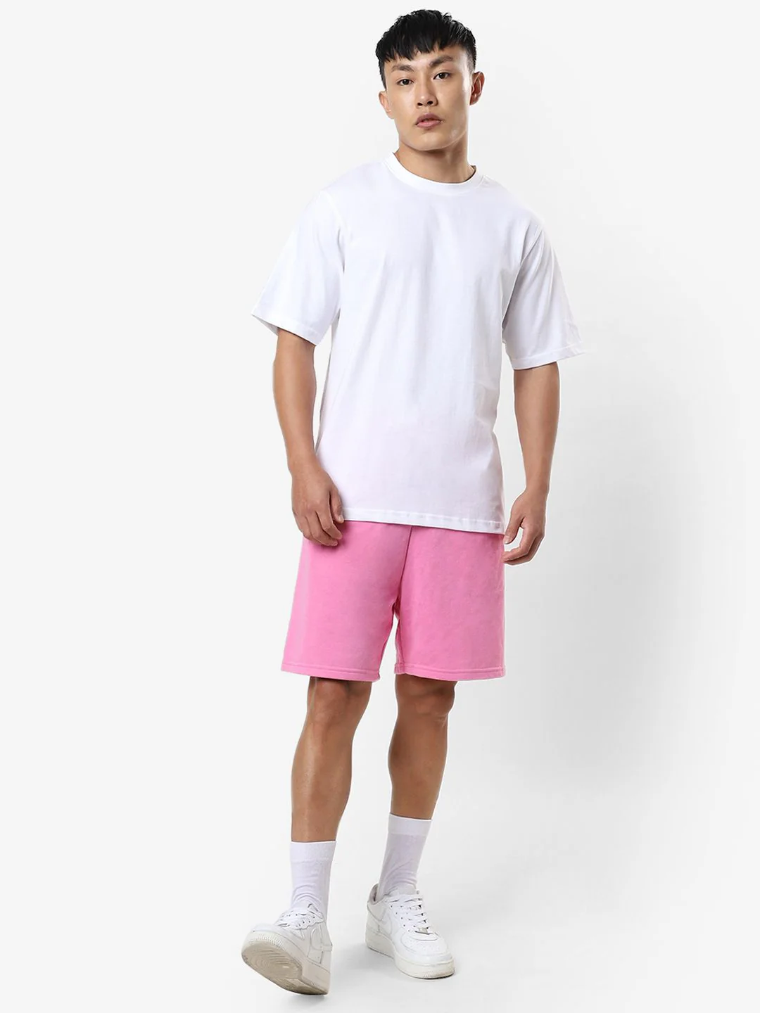 Bewakoof Men White Oversized T-shirt - Image 6