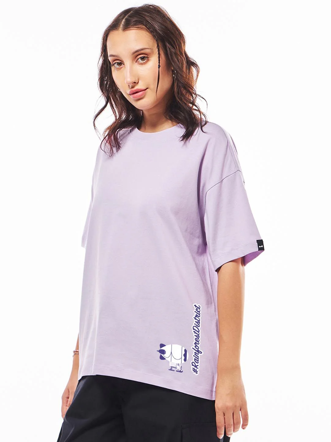 Bewakoof Official Disney Merchandise Zootopia Printed Pure Cotton Oversized T-Shirt - Image 3