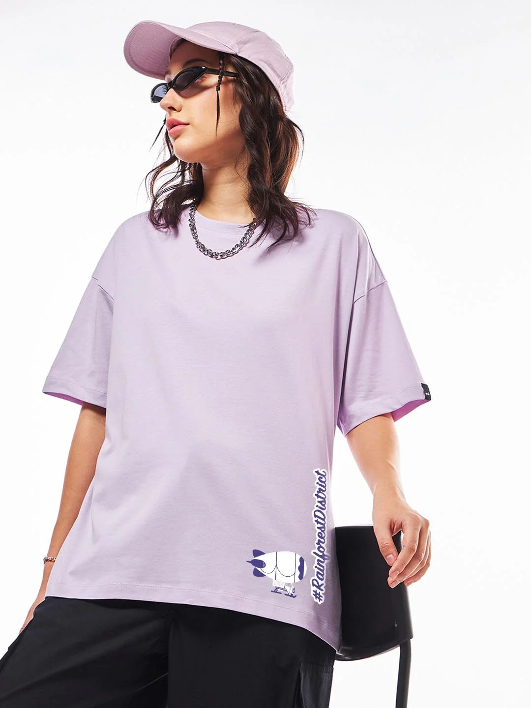 Bewakoof Official Disney Merchandise Zootopia Printed Pure Cotton Oversized T-Shirt - Image 4