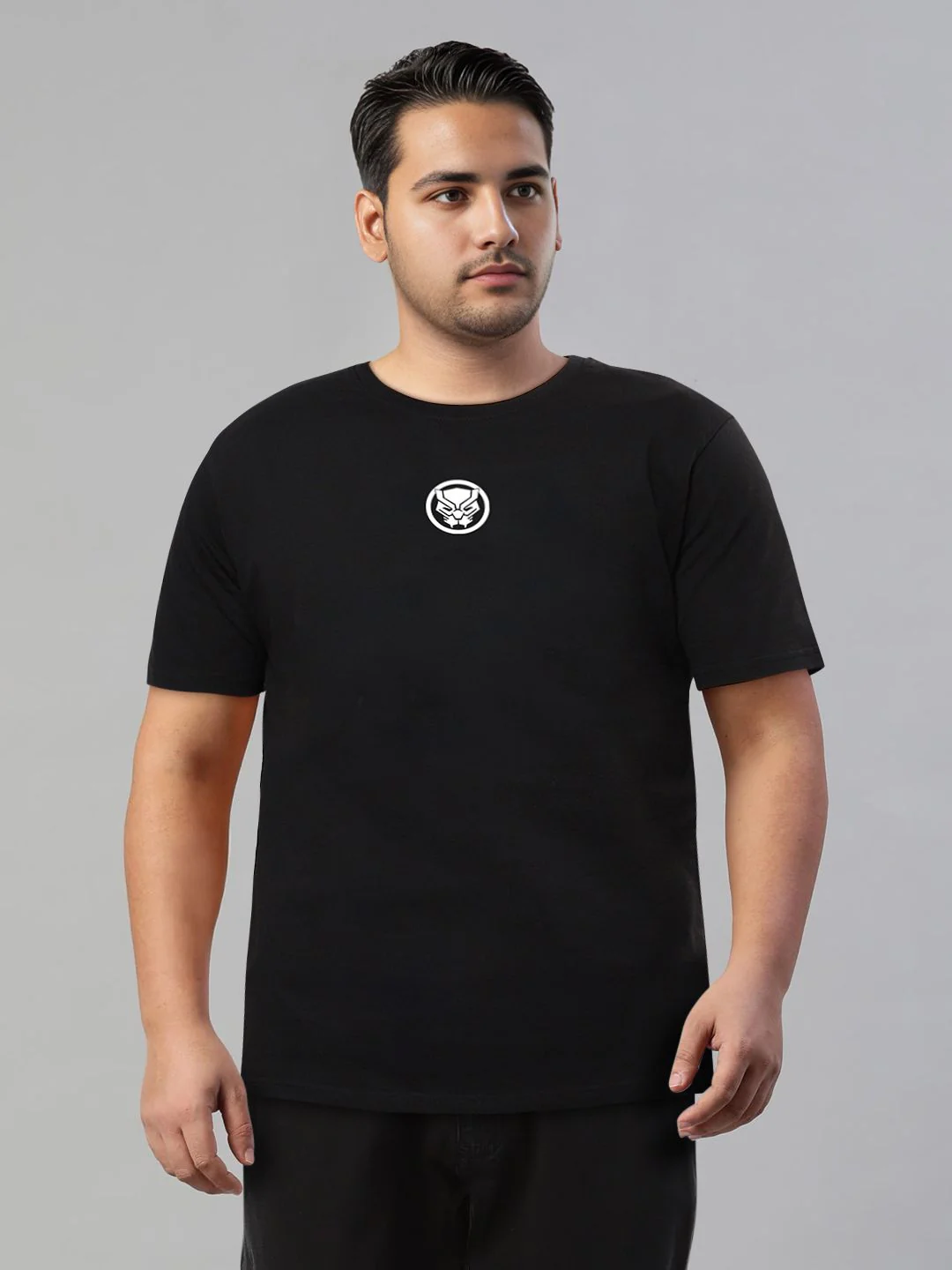Bewakoof Pure Cotton Black Printed T-shirt - Image 7