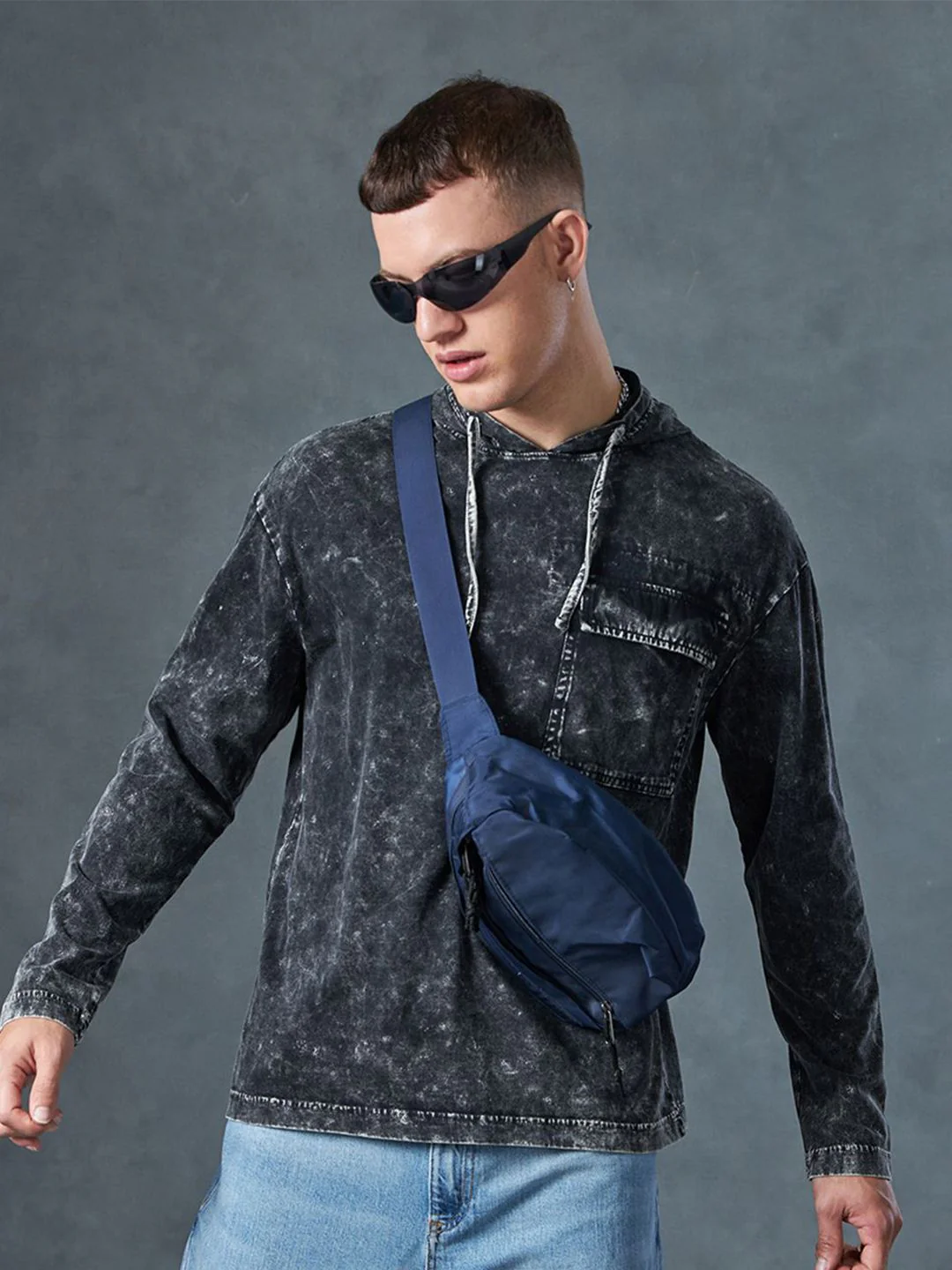 Bewakoof Pure Cotton Hooded T-shirt