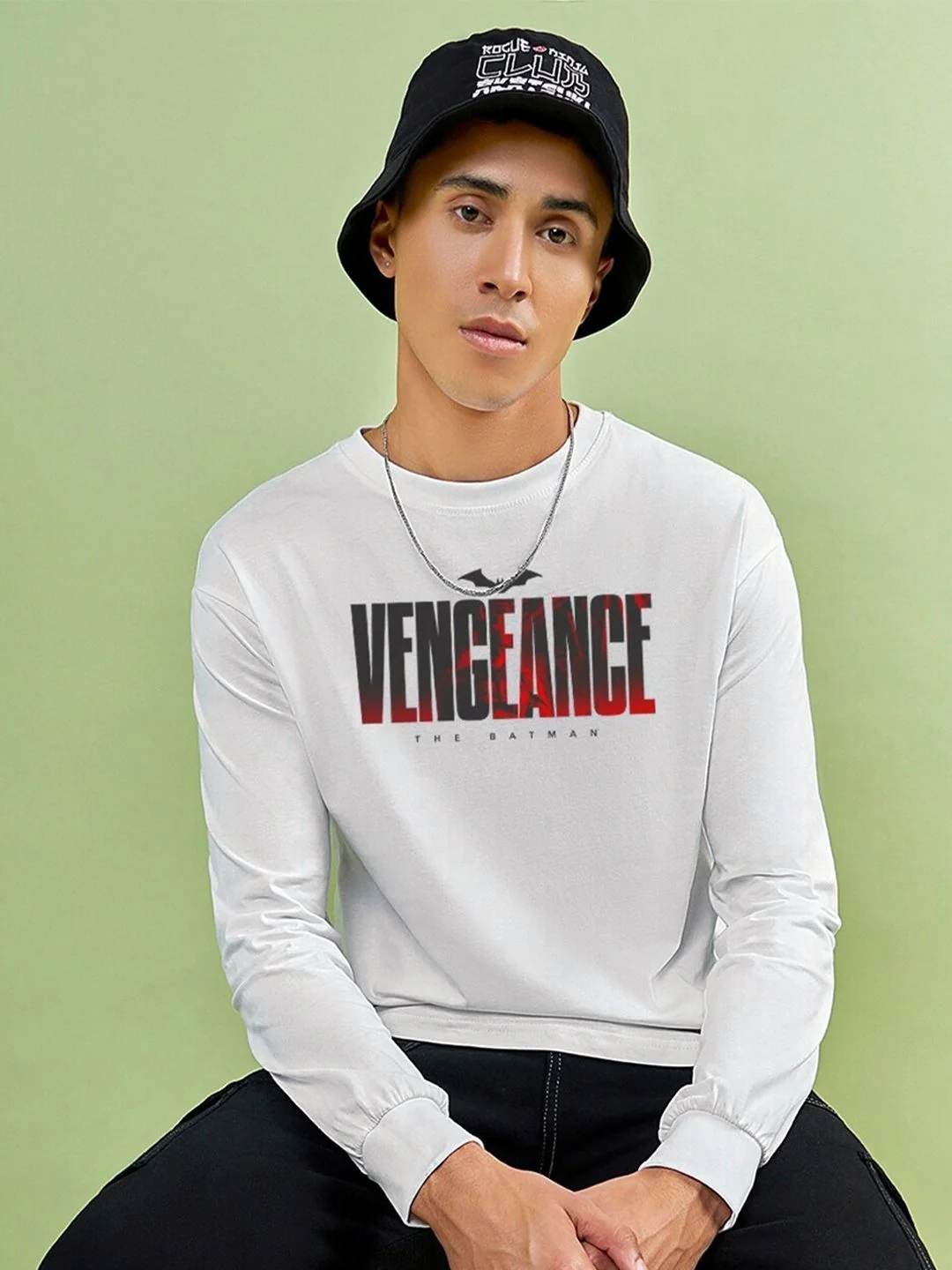 Bewakoof Typography Printed Pure Cotton Oversized T-shirt