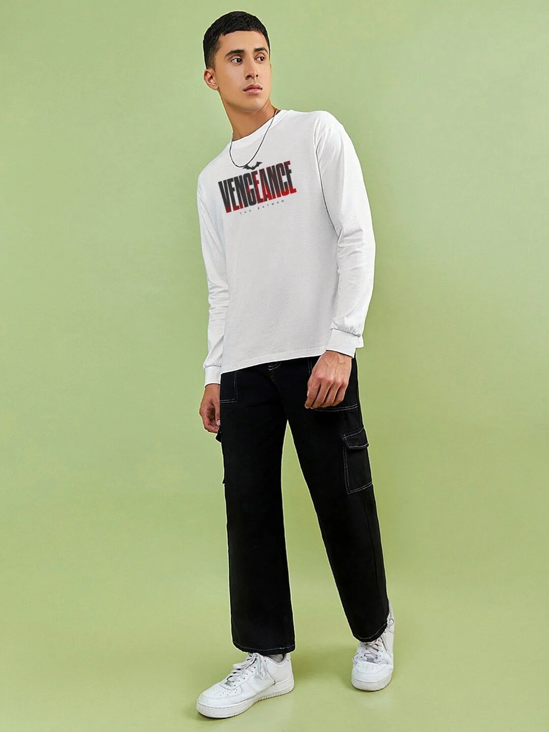 Bewakoof Typography Printed Pure Cotton Oversized T-shirt - Image 5
