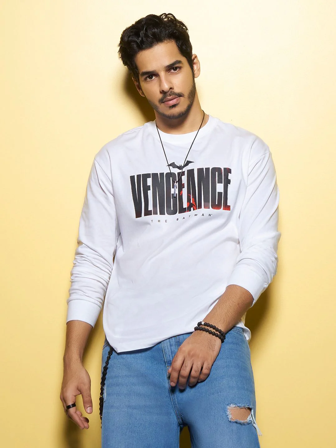 Bewakoof Typography Printed Pure Cotton Oversized T-shirt - Image 7