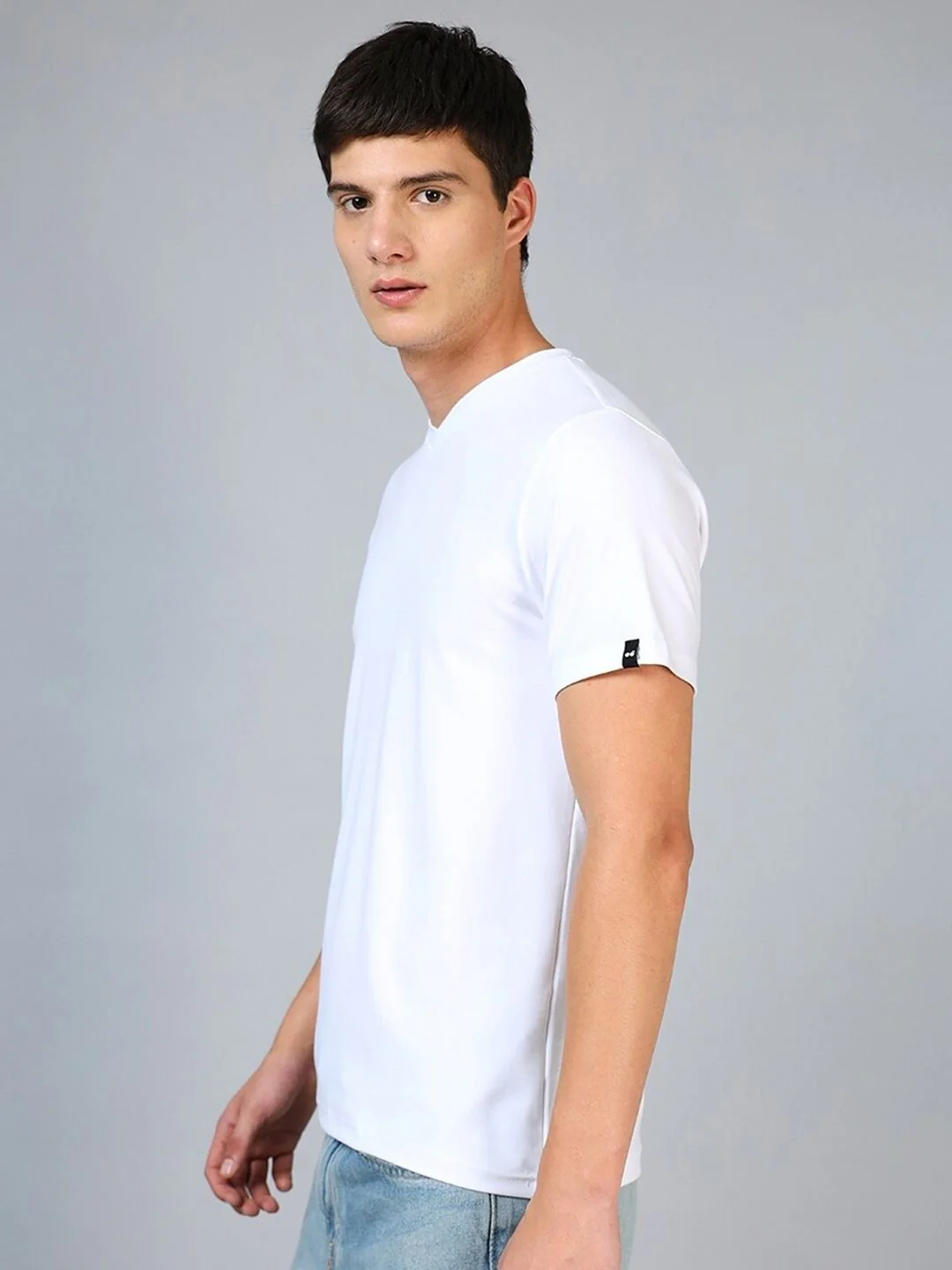 Bewakoof V-Neck Cotton T-shirt - Image 3