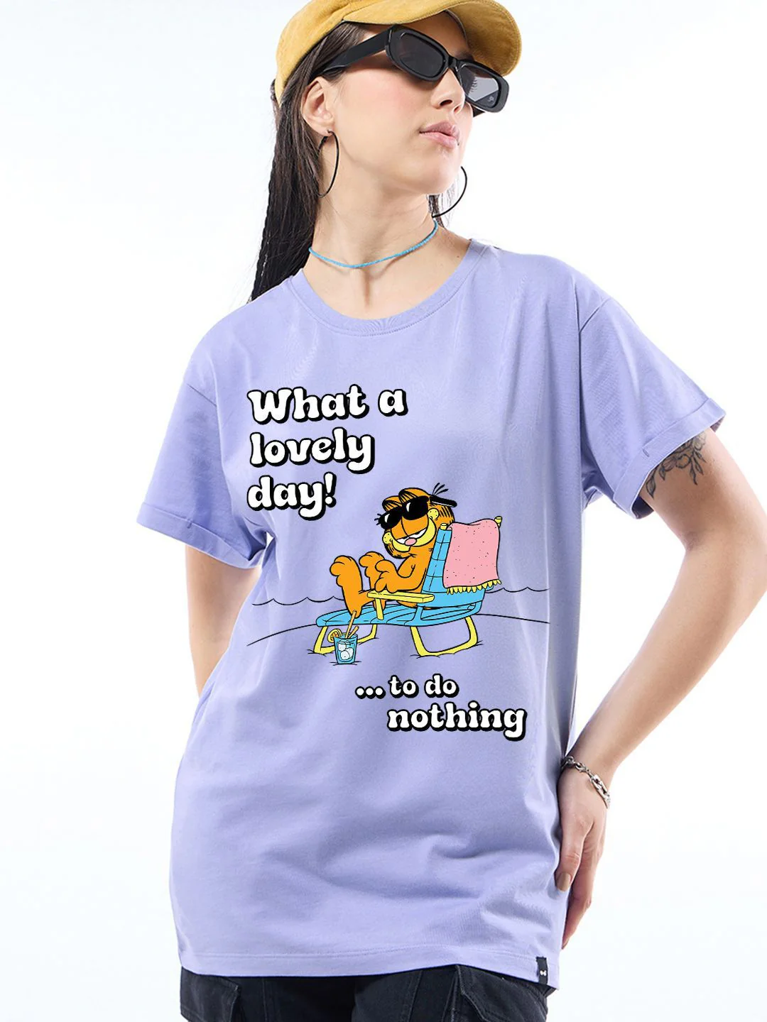 Bewakoof Women Garfield Printed T-shirt
