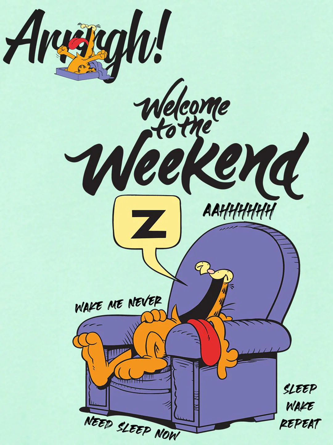 Bewakoof Women Garfield Comic Graphic Round Neck T-shirt - Image 12