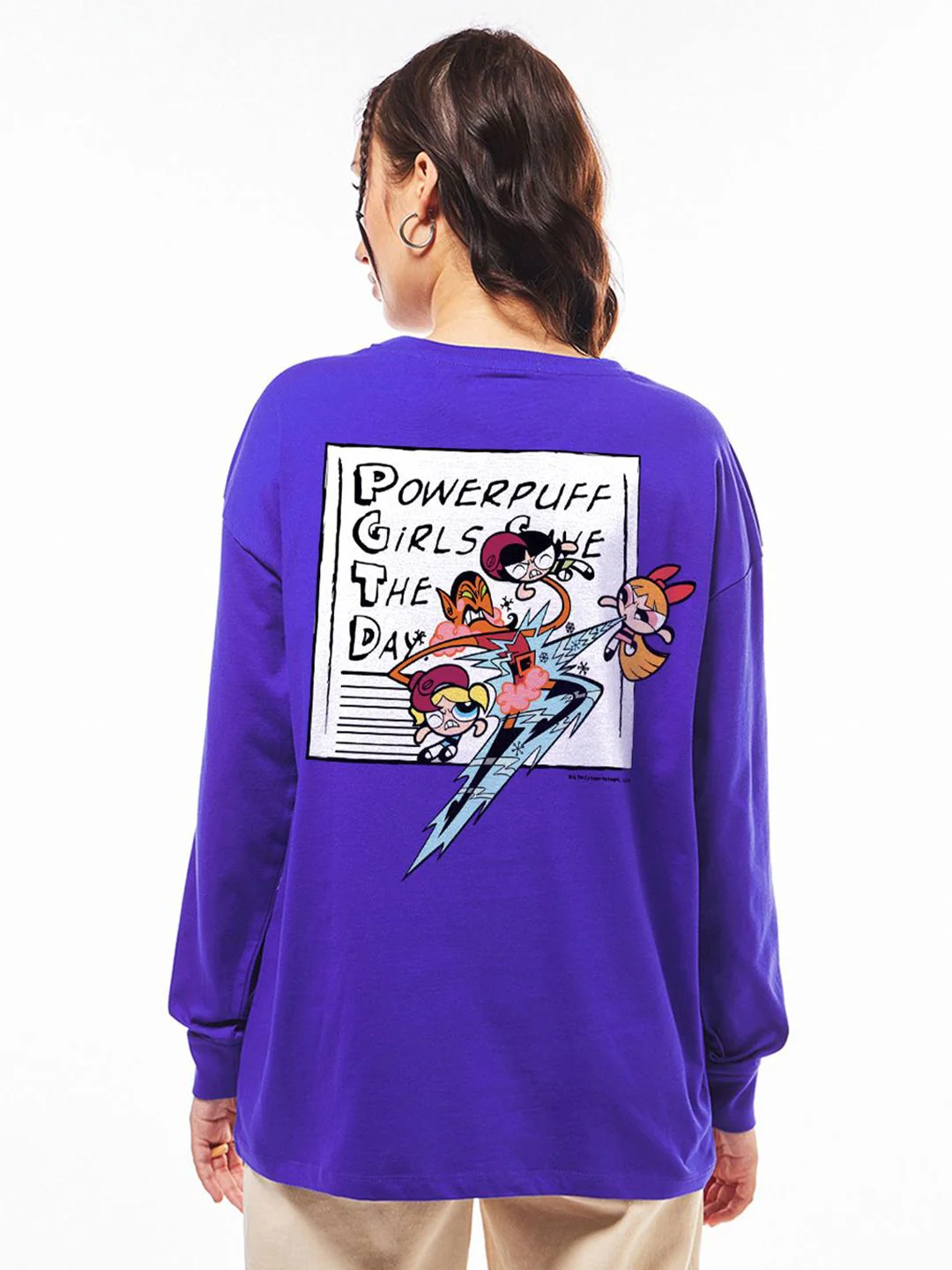 Bewakoof Women Printed Oversized T-shirt