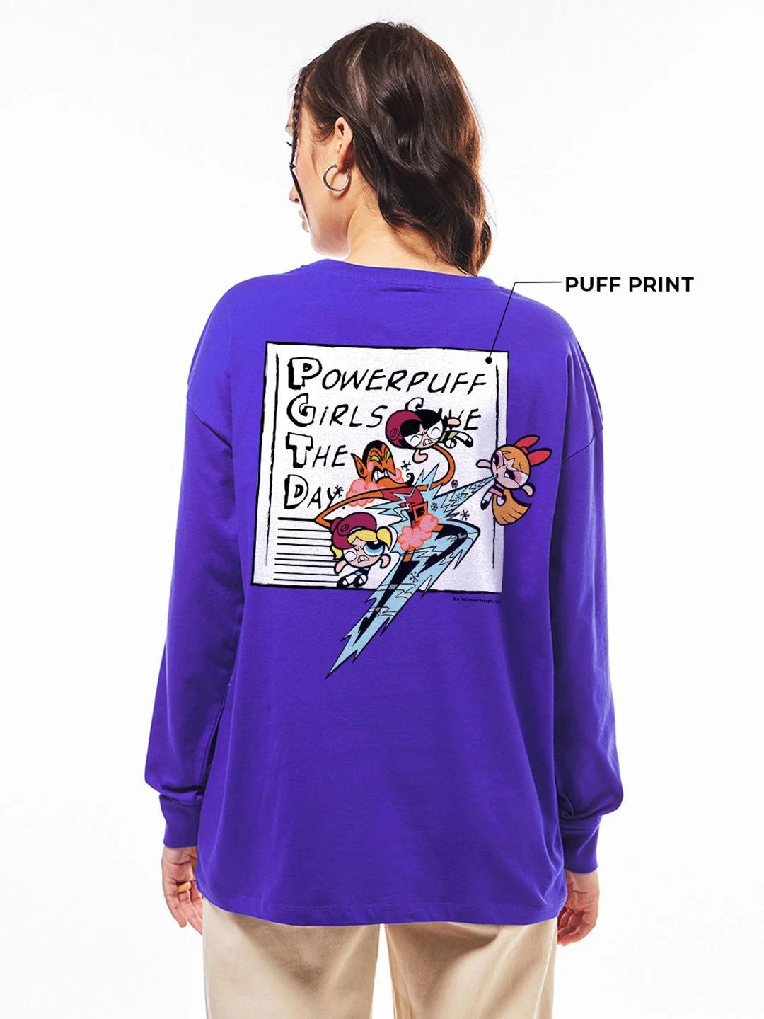 Bewakoof Women Printed Oversized T-shirt - Image 6