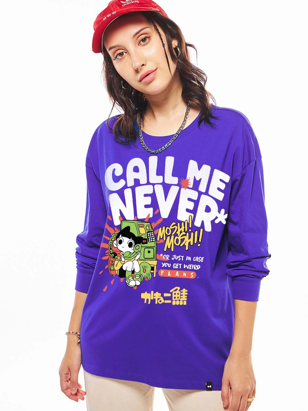 Bewakoof Women Printed Oversized T-shirt