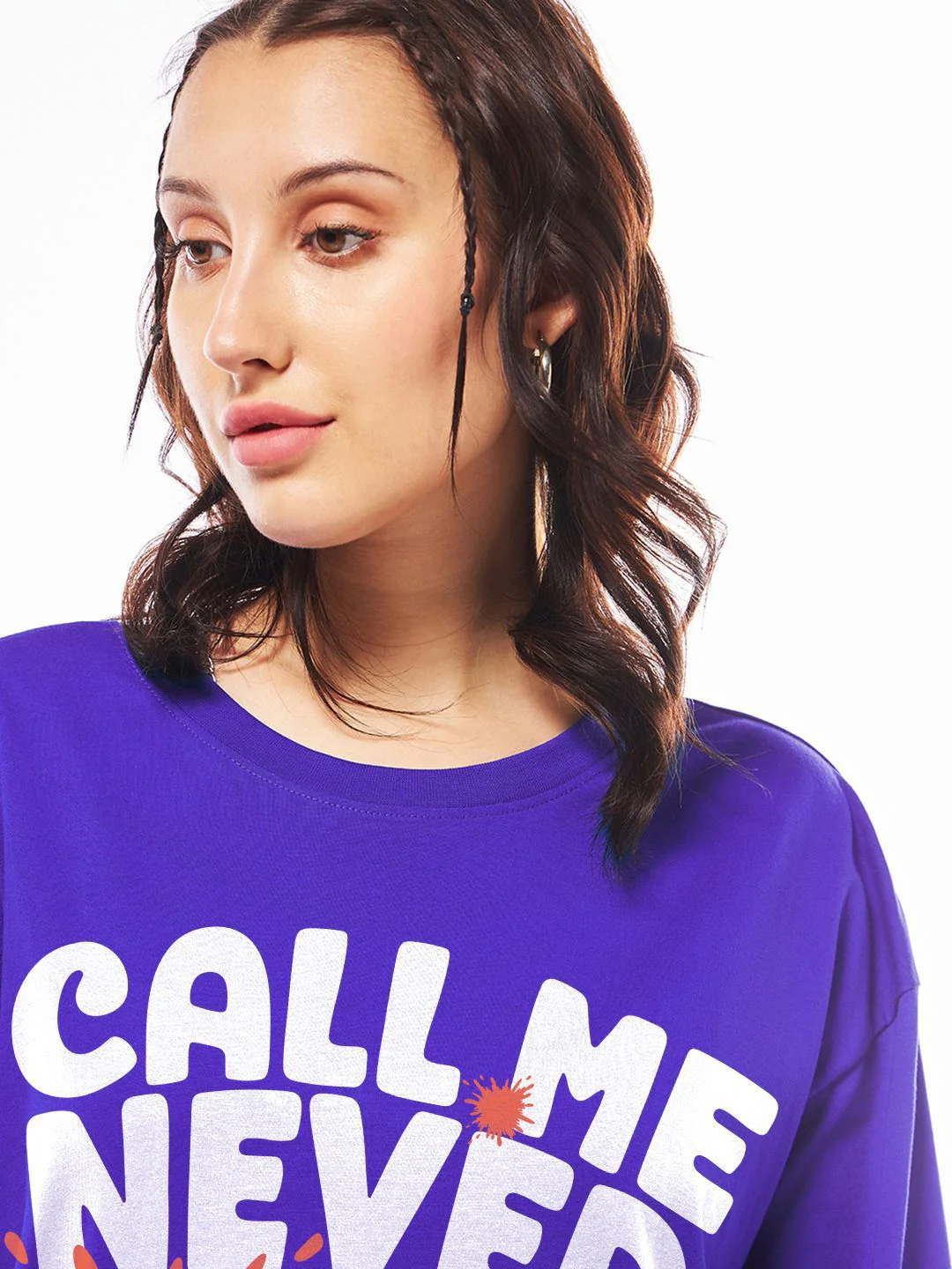 Bewakoof Women Printed Oversized T-shirt - Image 2