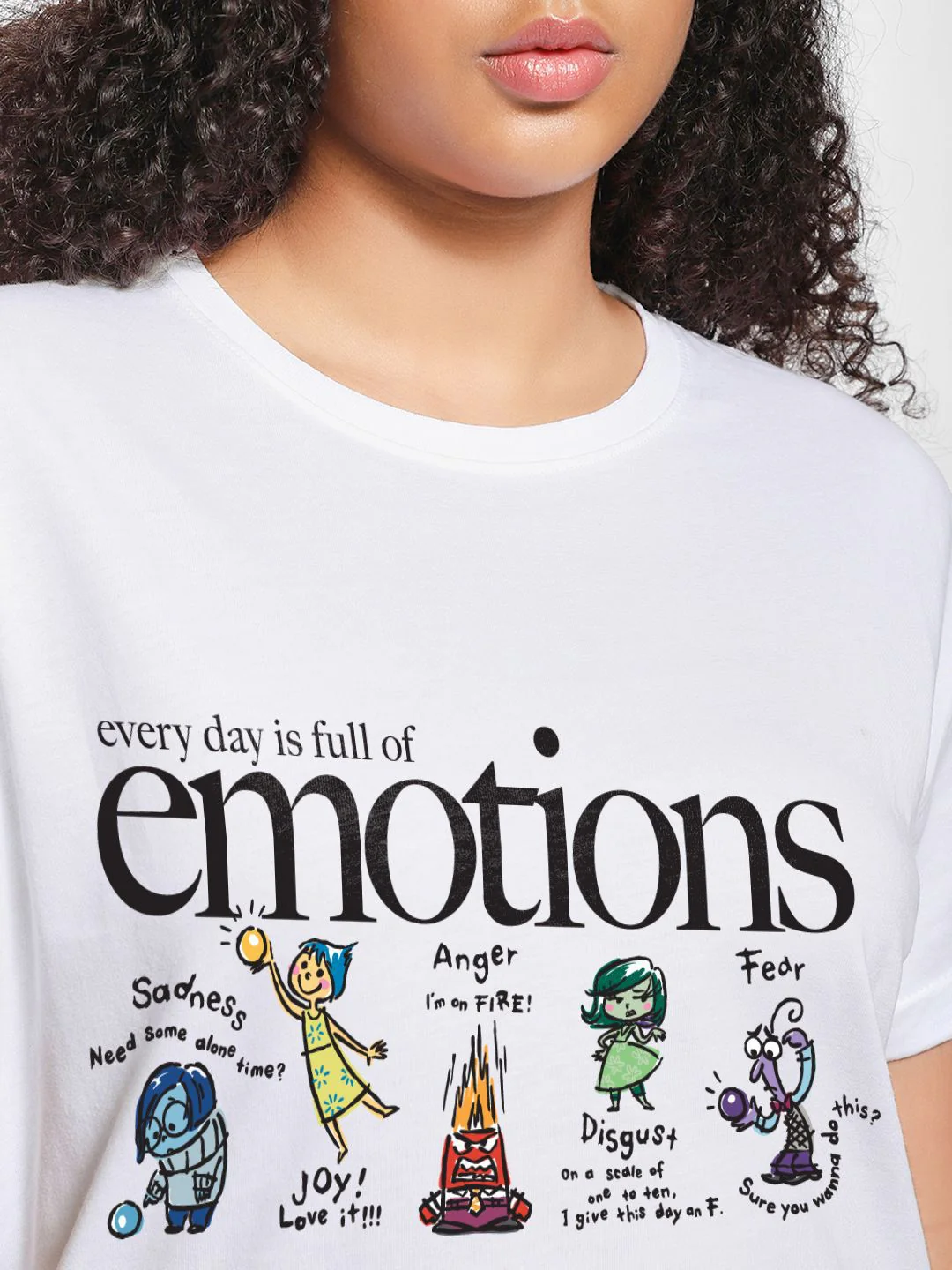 Bewakoof Typography Printed Round Neck Pure Cotton Relaxed Fit T-shirt - Image 2