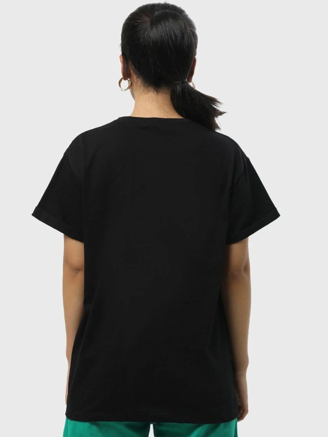 Bewakoof Women Vibes Graphic Printed Regular Fit Pure Cotton T-shirt - Image 3