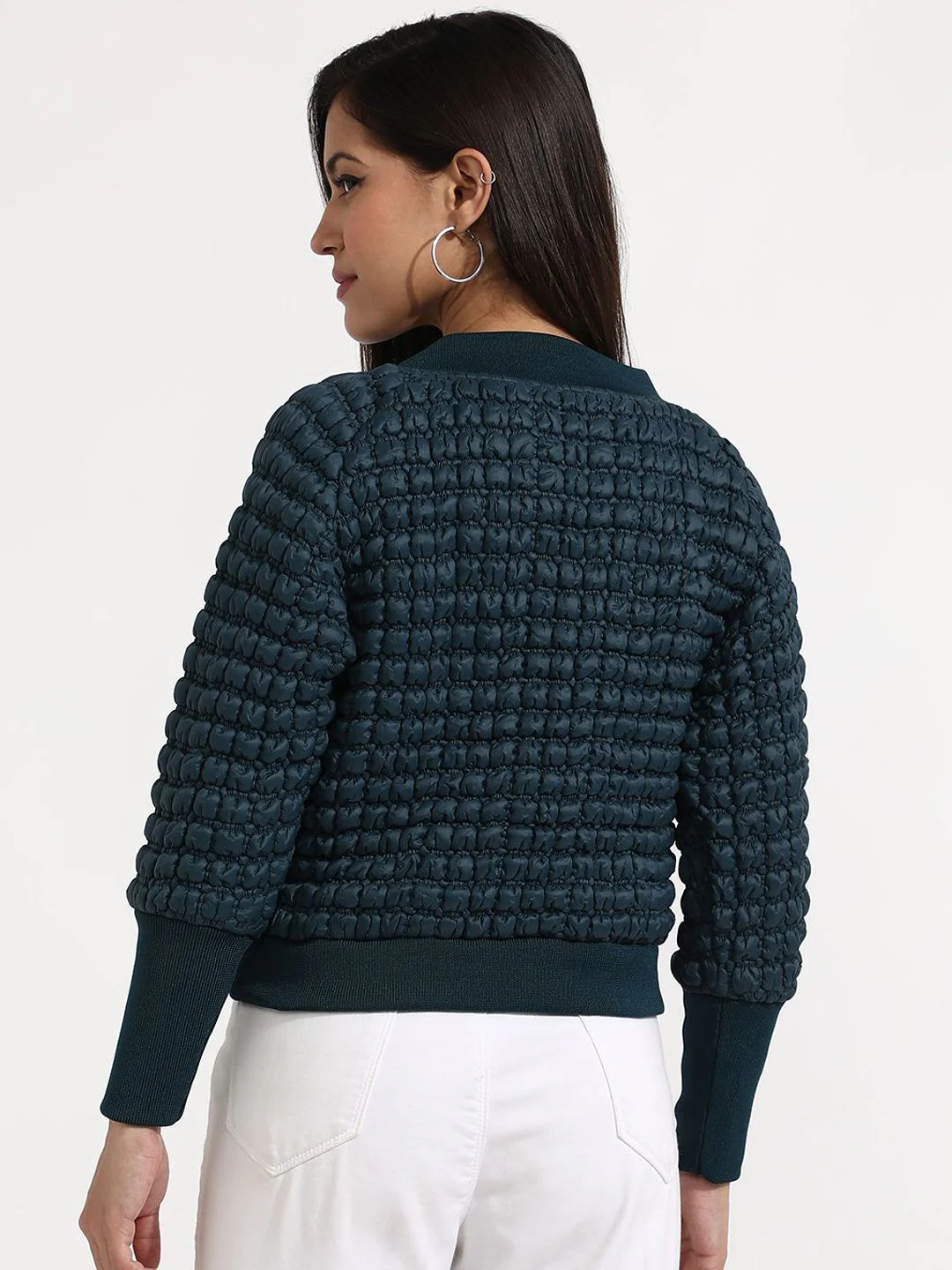Campus Sutra  Lightweight Quilted Jacket - Image 5