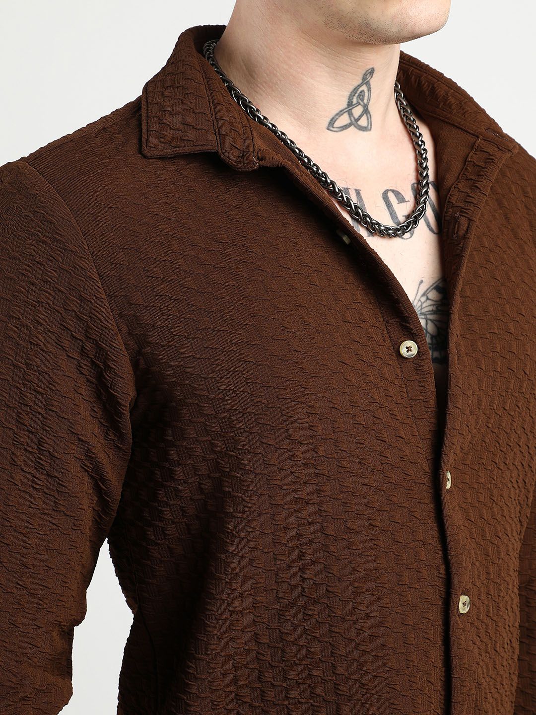 Campus Sutra Men Comfort Opaque Casual Shirt - Image 2