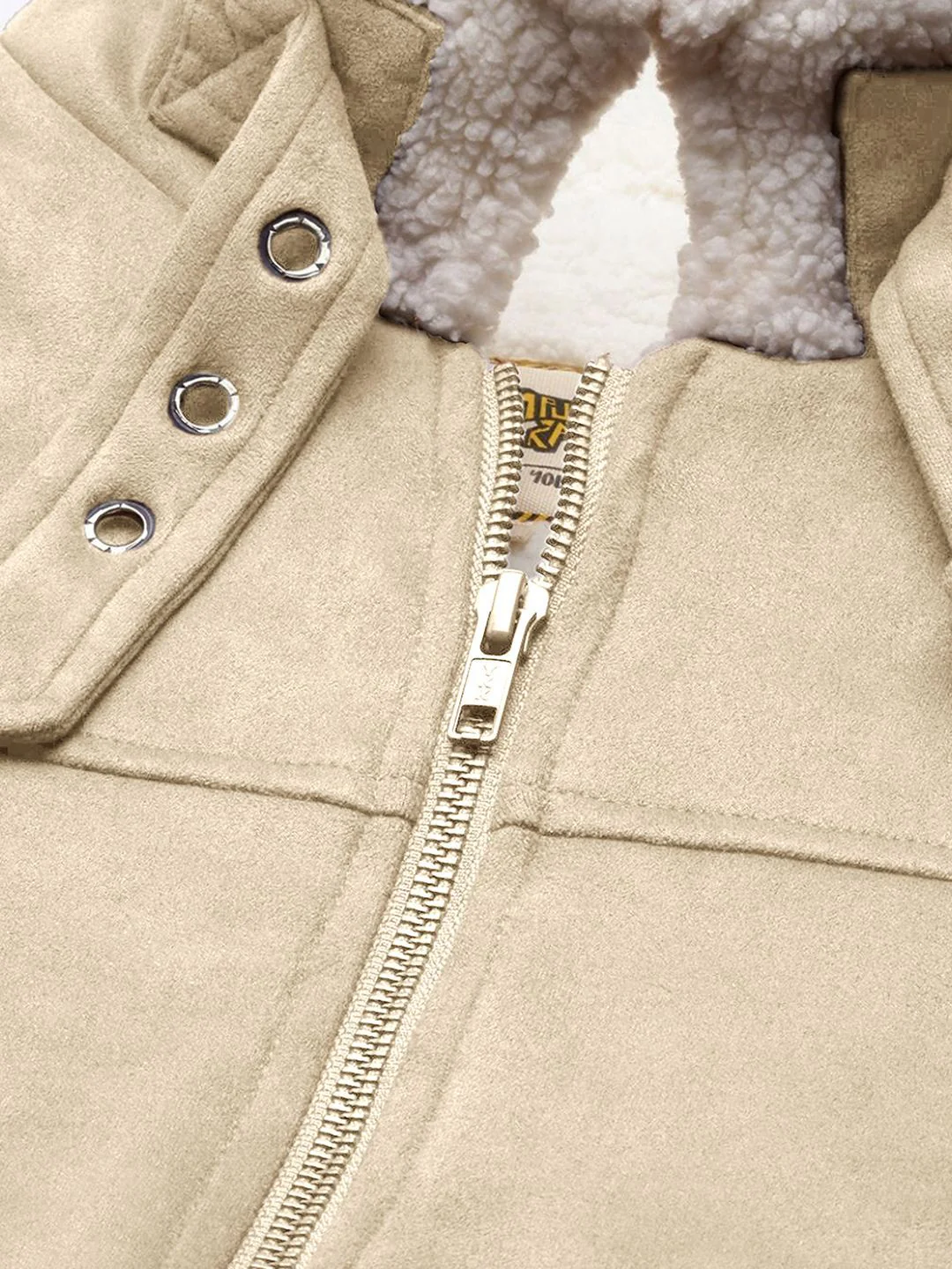 Campus Sutra Men Spread Collar Solid Casual Bomber Jacket - Image 2