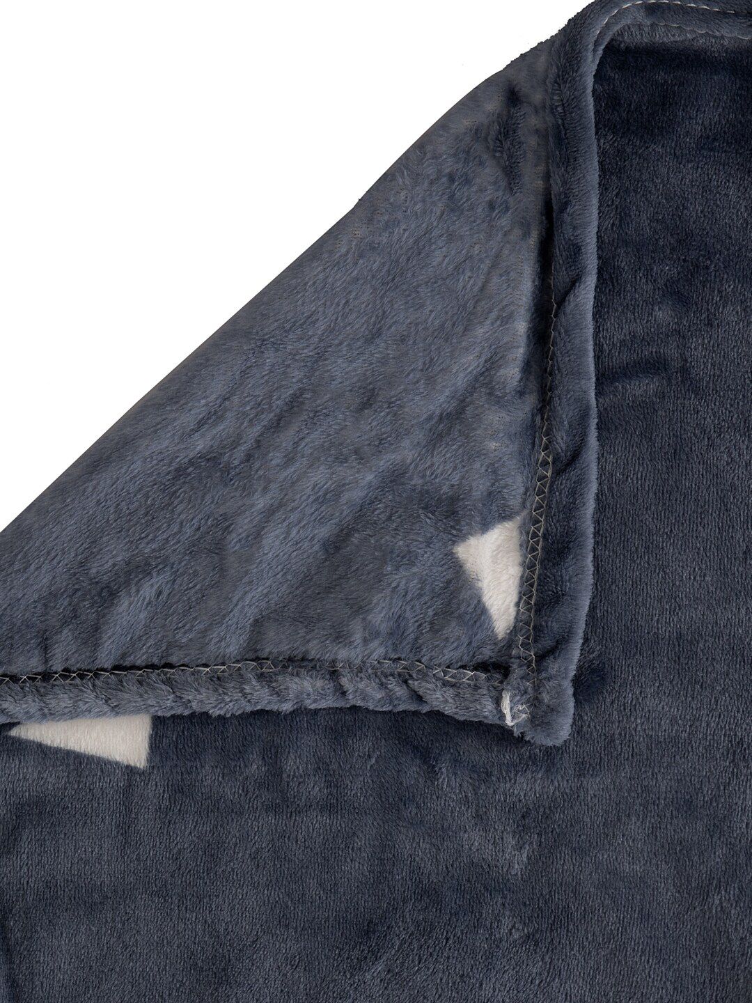 Cortina Grey Geometric AC Room 210 GSM Single Bed Blanket - Image 5