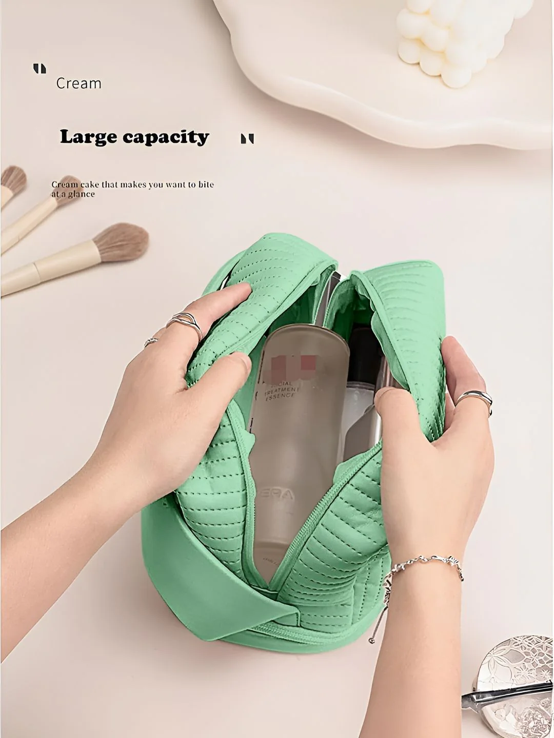 Cortina Sea Green Set of 1 Regular Jewellery Organiser Organisers - Image 6