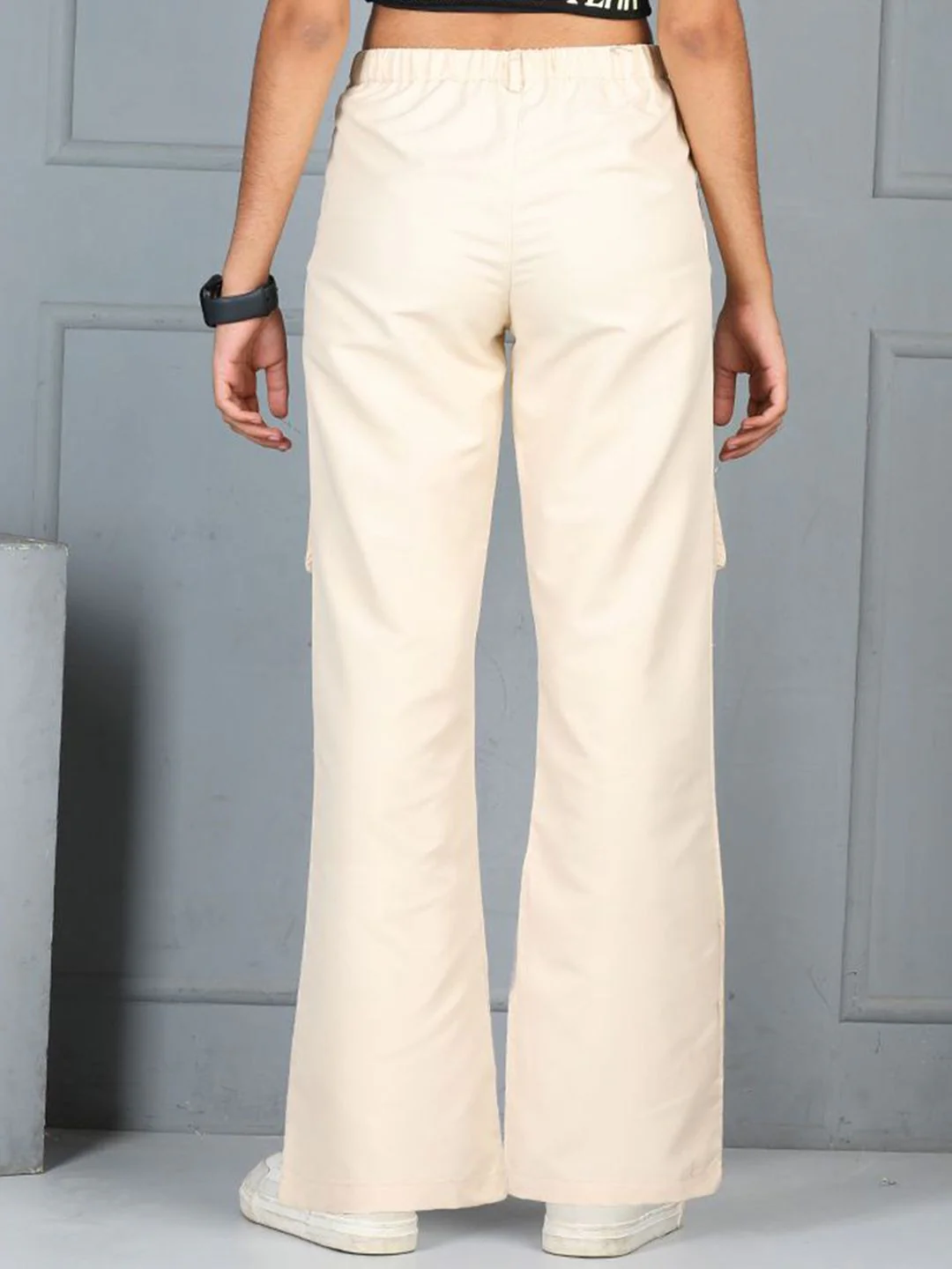 Cutiekins Girls Regular Fit Cargos Trouser - Image 3