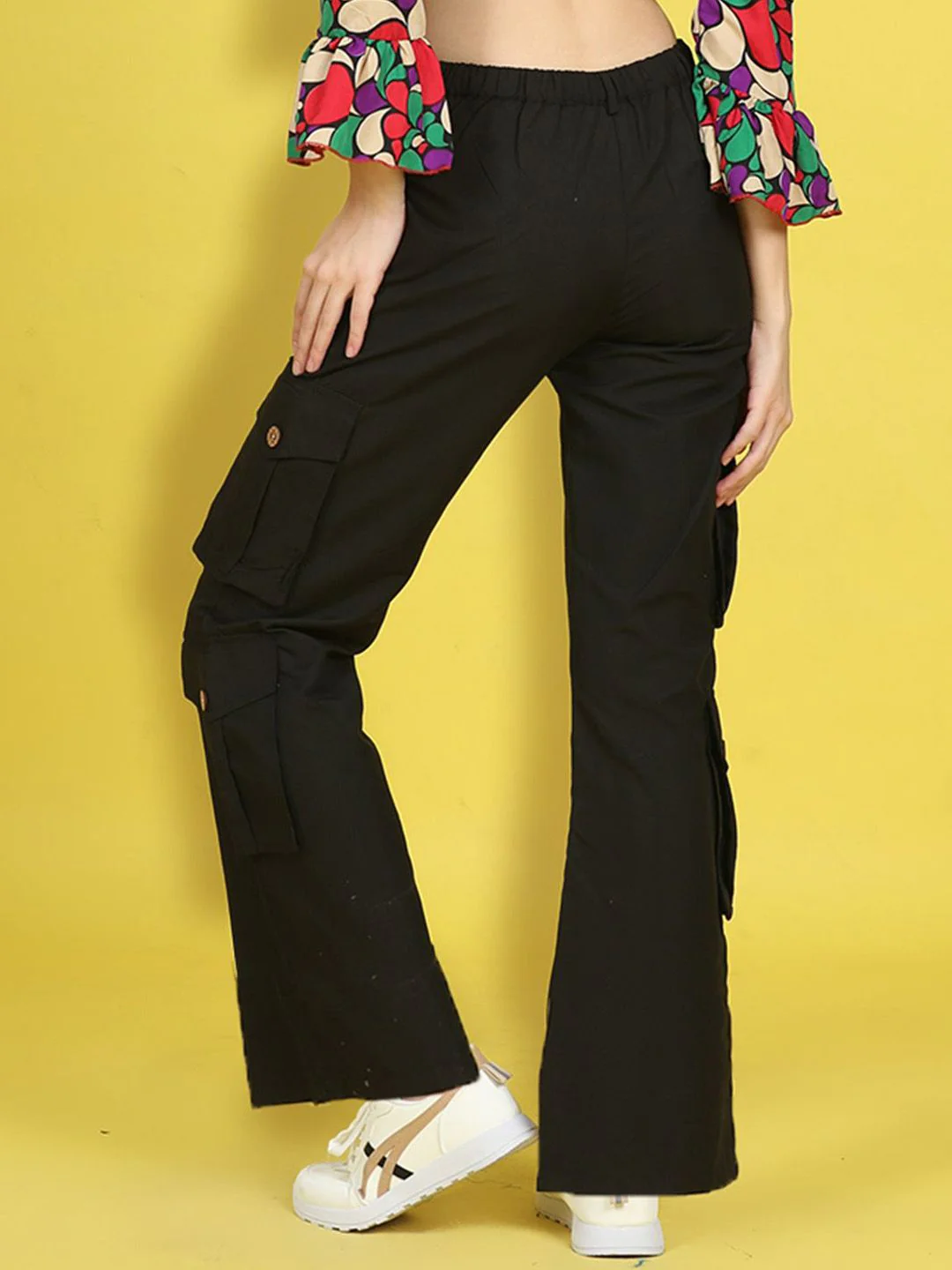 Cutiekins Girls Regular Fit Mid-Rise Easy Wash Cargos - Image 3