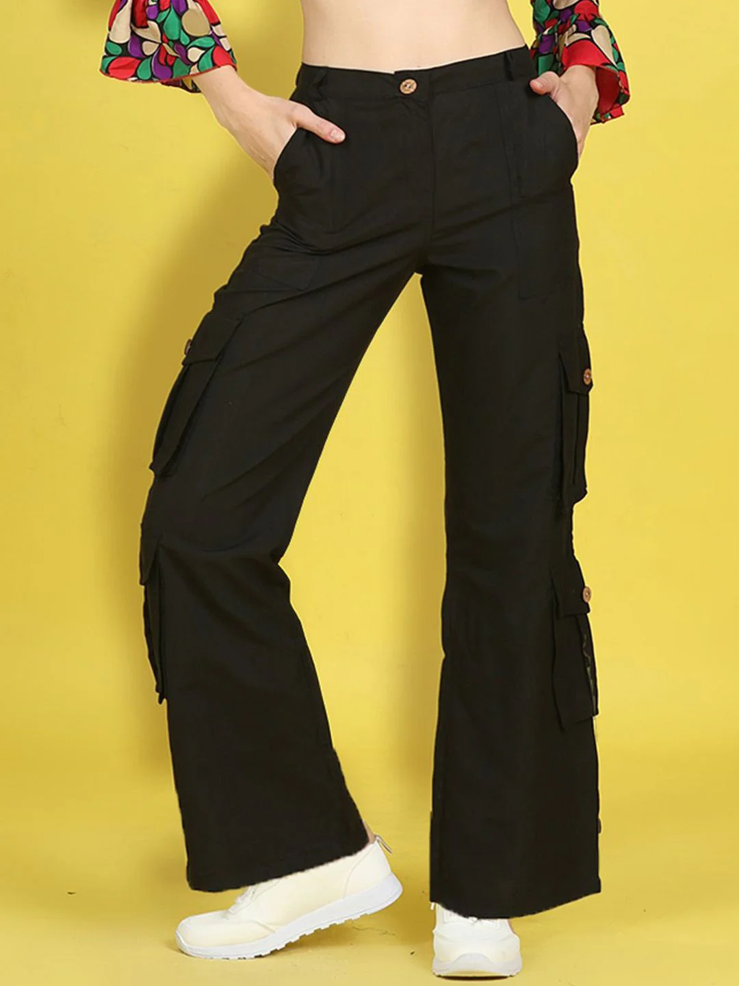 Cutiekins Girls Regular Fit Mid-Rise Easy Wash Cargos - Image 5