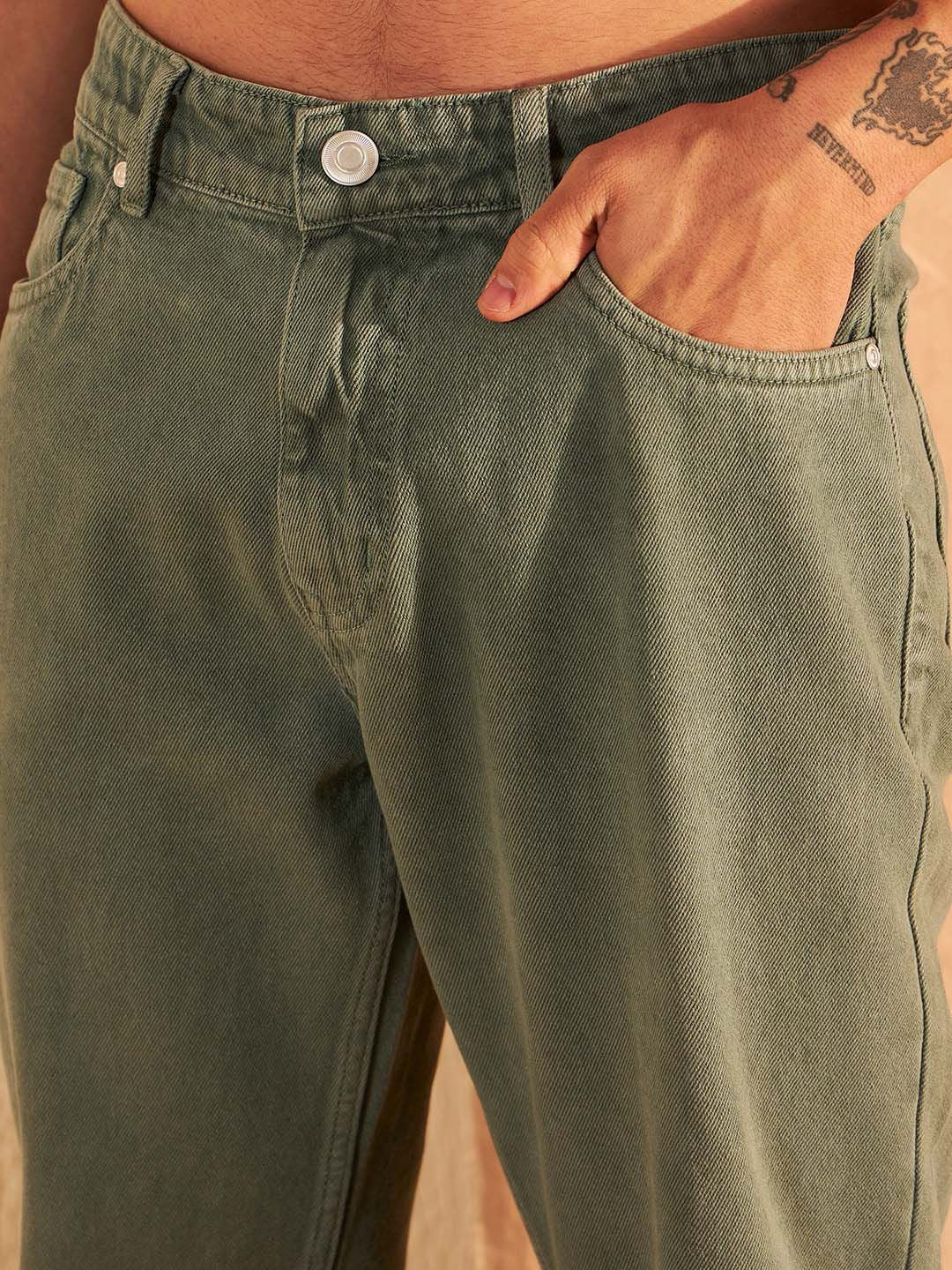 DENNISON Men Comfort Baggy Fit Non Stretchable Cotton Jeans - Image 7