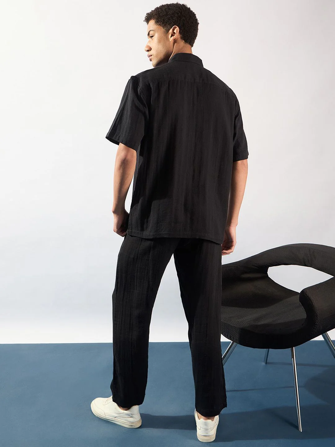 DENNISON Muslin Double Gauge Cotton Oversized Coord Set - Image 4